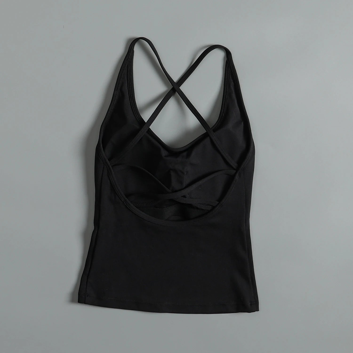 Sexy beautiful back sports vest for women with summer chest pad shockproof fitness lingerie wearing suspender Pilates yoga top