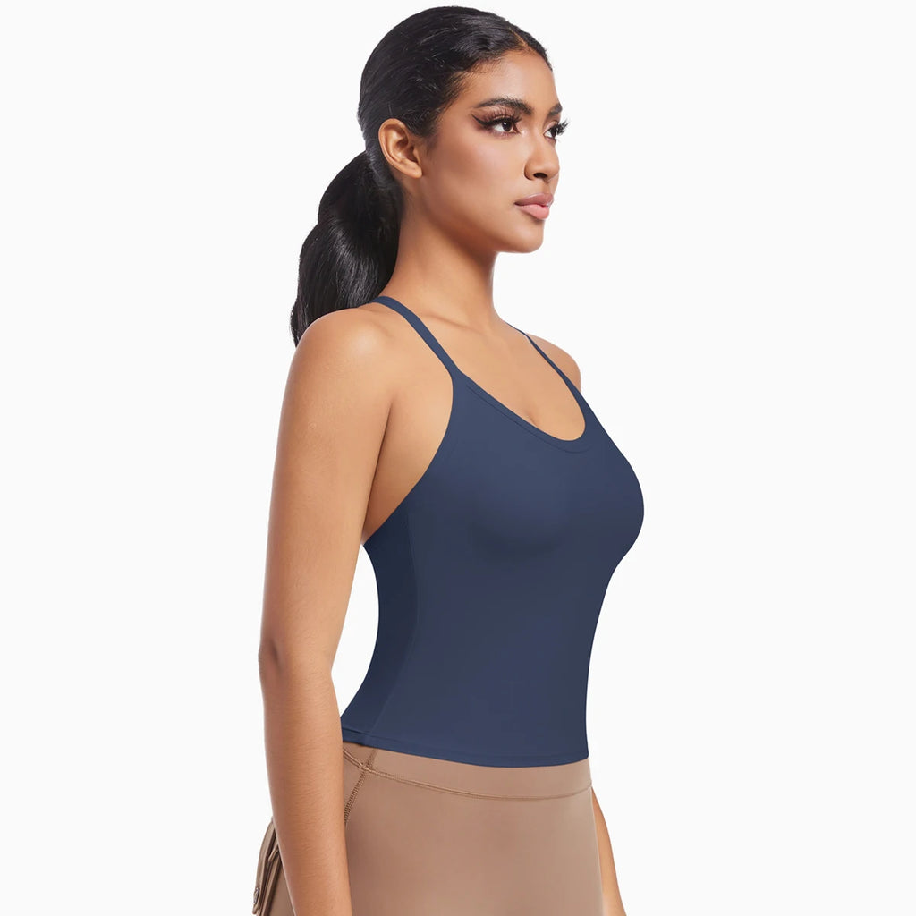 Yoga Bra Underwear Women Summer Shockproof Bra Beautiful Back Sports Running External Wear Training Fitness Yoga Tank Top Bra